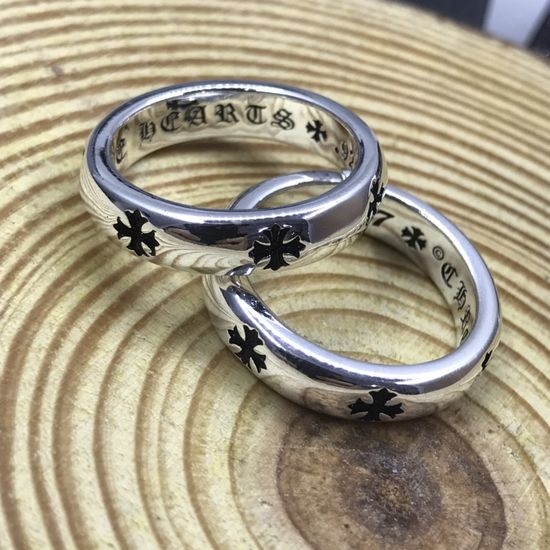 Chrome Hearts Cross Flower Smooth Surface Ring