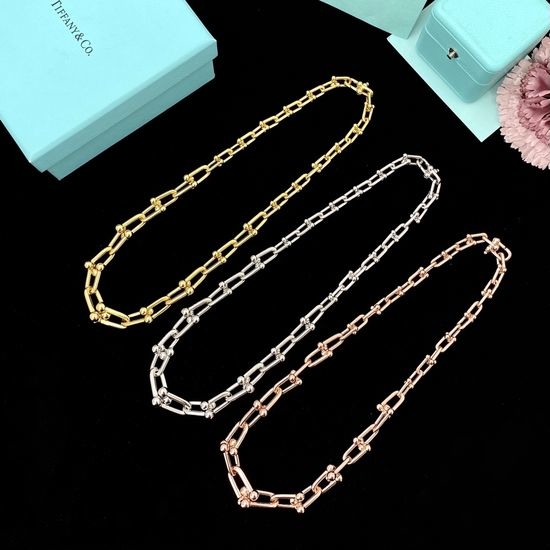 Tiffany & Co. Gradual Size Link Chain Necklace
