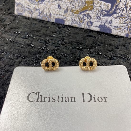 Christian Dior CD Fine Craft Earrings Top Grade Quality