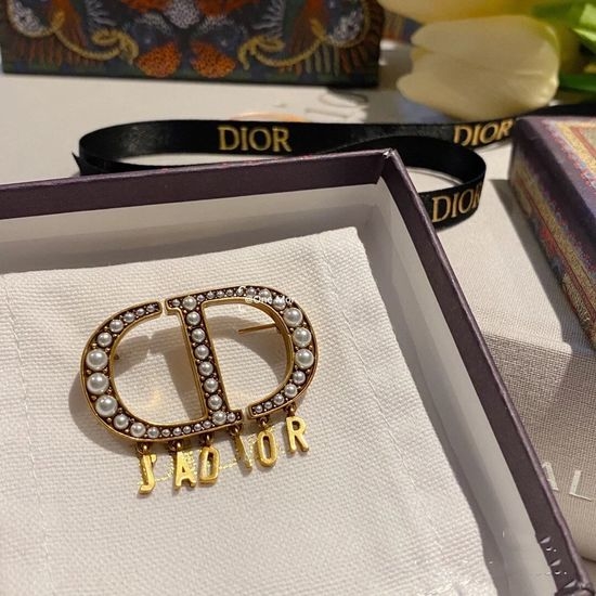 Christian Dior CD Premium Quality Elegant Brooch