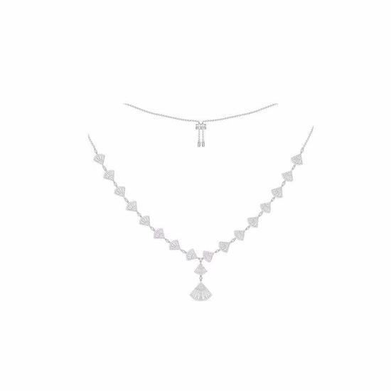 Apm monaco Apm Monaco Baby Fan Pendant Necklace, Graceful