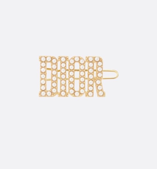 Christian Dior CD Fashion Letters Hair Clip