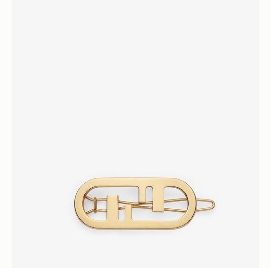 Fendi Minimalist Versatile Hair Clip Chic Accessory