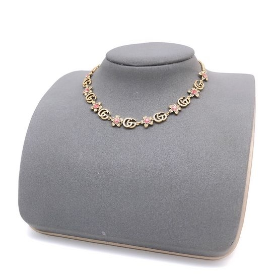 Gucci Pink Necklace Fashion Jewelry Accessory