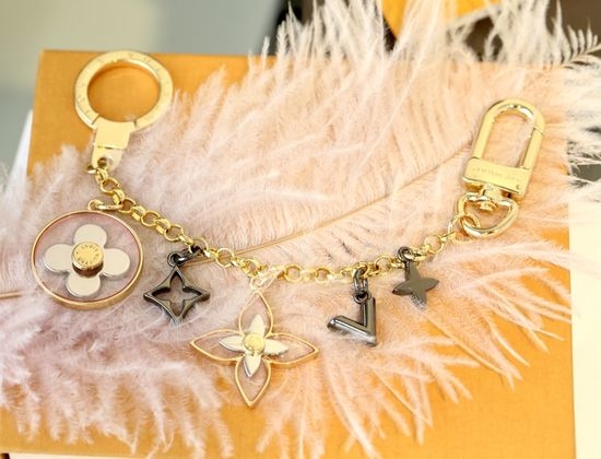 Louis Vuitton LV Clover Transparent Glue Keychain