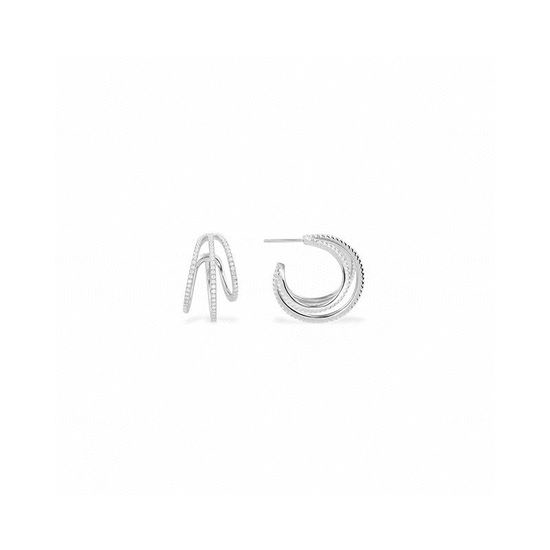 Apm monaco Hollow Multi Circle Stud Earrings