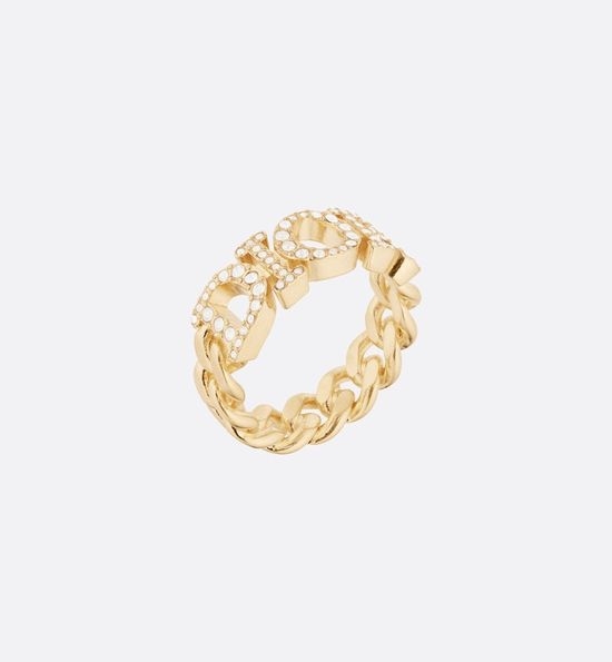 Christian Dior CD Classic Stylish Delicate Fashion Ring