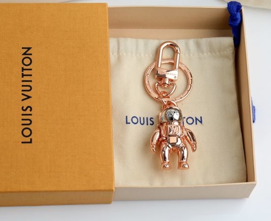 Louis Vuitton LV Cute Astronaut Shape Keychain