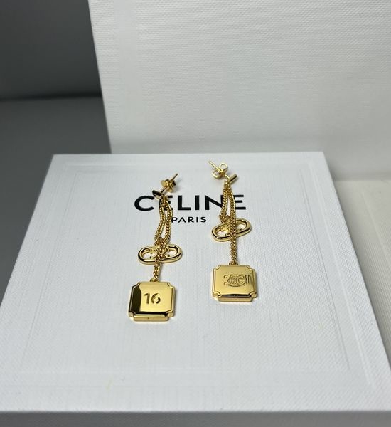 Celine Classic Versatile Hoop Earrings