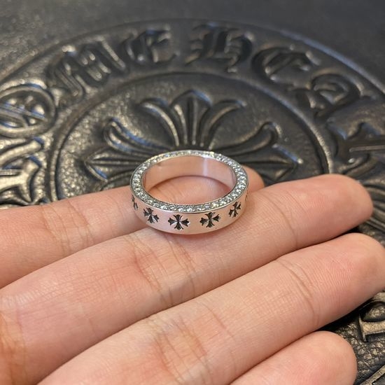Chrome Hearts Eternity Diamond Ring