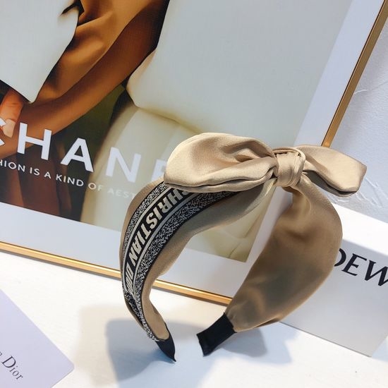 Christian Dior CD Classic Bow-knot All-match Hair Headband