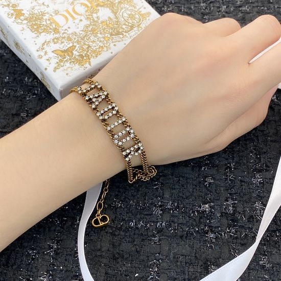 Christian Dior CD Vintage Classic Elegant Bracelet
