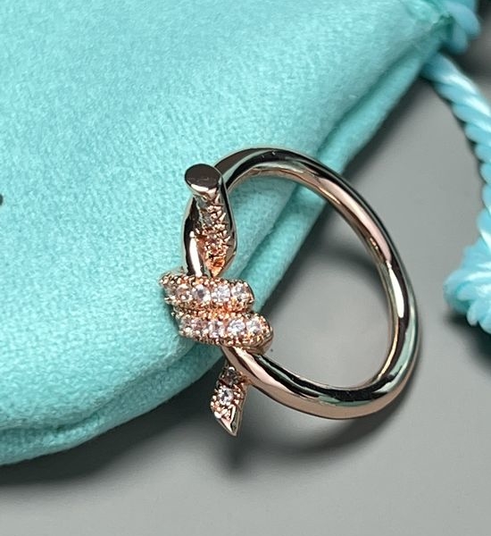 Tiffany & Co. Knot Ring with Diamond Accents