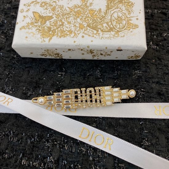 Christian Dior CD Exquisite Shiny Hair Clips