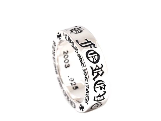 Chrome Hearts Classic Gem-set Forever Ring
