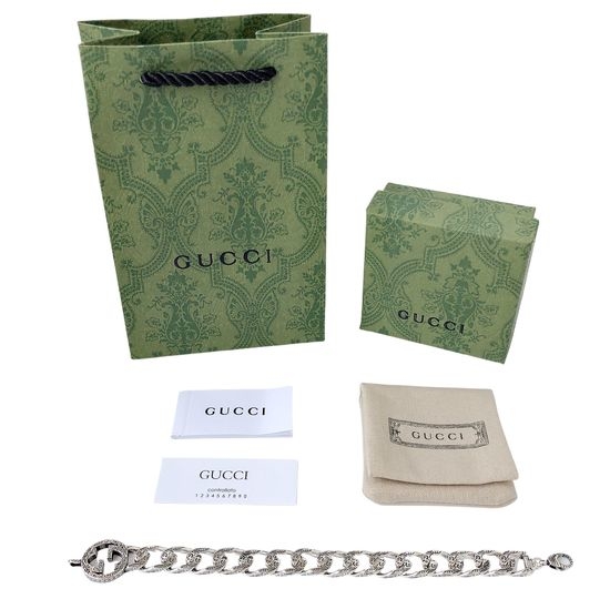 Gucci Vintage Cuban Chain Bracelet Jewelry