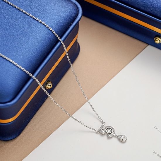 Chanel N 5 Diamond Pendant Necklace
