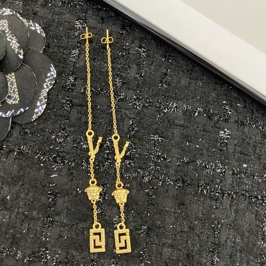 Versace Exquisite Delicate Fine Crafted Ear Studs