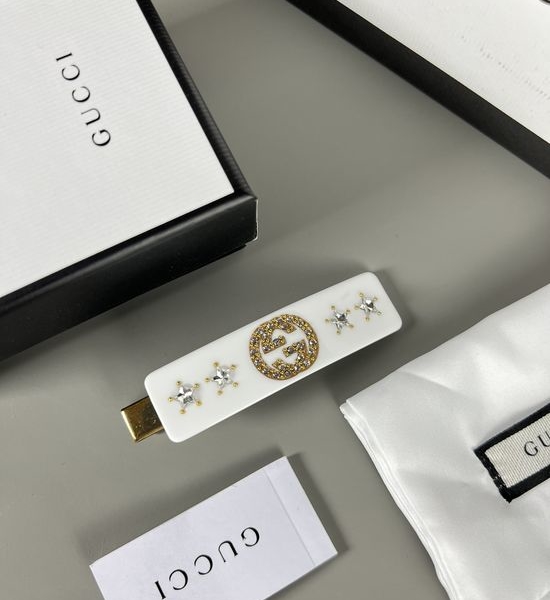 Gucci Star Pattern Decorative Hair Clip