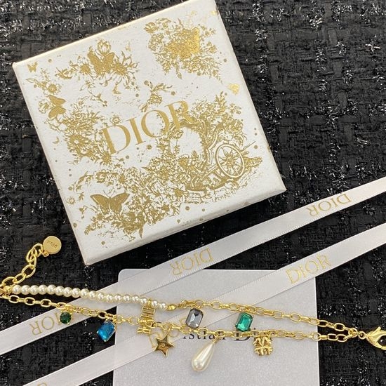 Christian Dior CD Delicate Premium Craft Bracelet Fine Workmanship