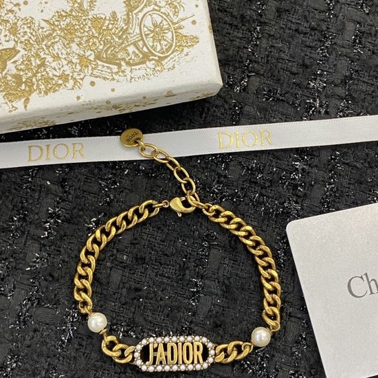 Christian Dior CD Delicate Craft Bracelet