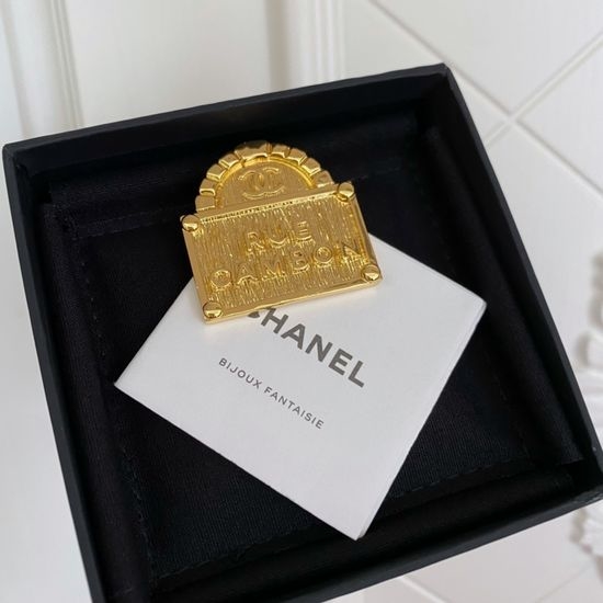 Chanel Vintage Cambon Brooch Timeless Collectible Jewelry
