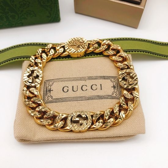 Gucci Double G Charm Bracelet