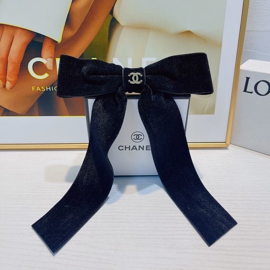 Chanel Bowknot Hair Spring Clip Elegant Accessory