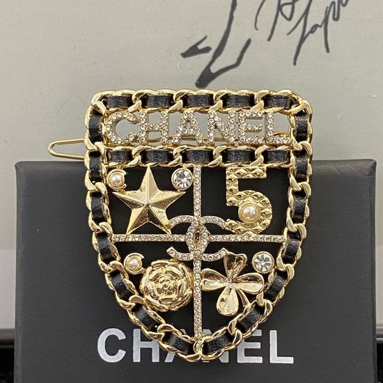 Chanel Delicate Heavy Industry Hair Clip