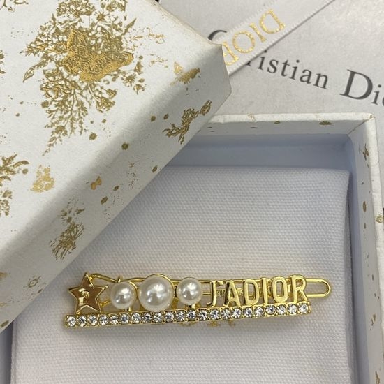 Christian Dior CD Exquisite Handmade Hair Clip