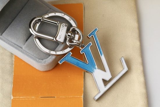 Louis Vuitton LV Classic Logo Pendant Keychain