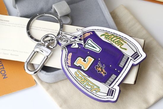 Louis Vuitton LV Cartoon Pattern Pendant Keychain Soft