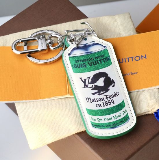 Louis Vuitton LV Creative Bottle Shape Keychain Bag Charm