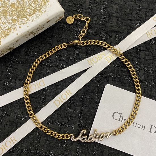 Christian Dior CD High Quality Exquisite Pendant Necklace