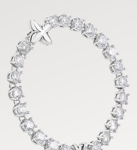 Louis Vuitton LV Zircon Inlaid Charm Bracelet