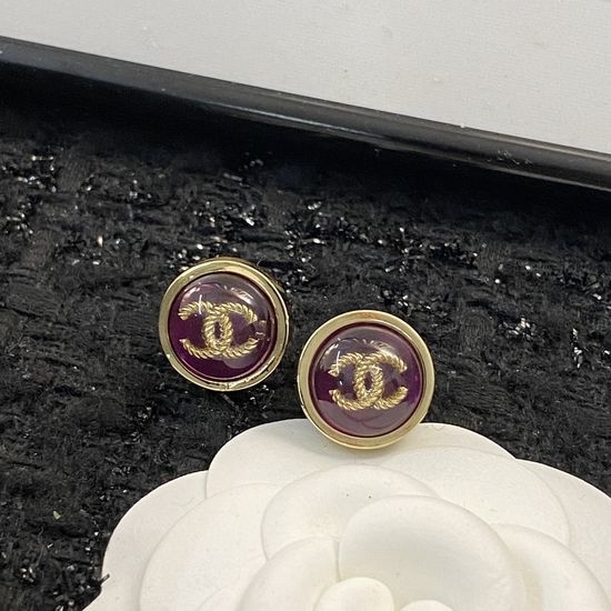 Chanel Ruby Candy Shaped Earrings