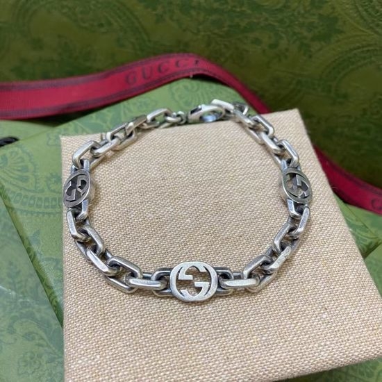 Gucci Classic Interlocking Logo Bracelet