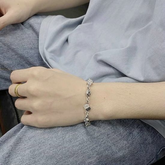 Chrome Hearts Vintage Dice Decor Bracelet
