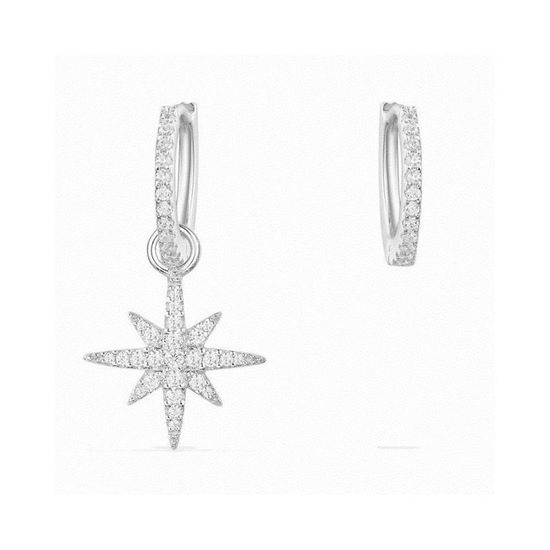 Apm monaco Classic Starry Asymmetric Earrings