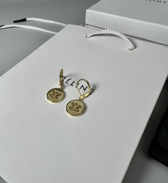 Celine Iconic Classic Triumphal Arch Earrings
