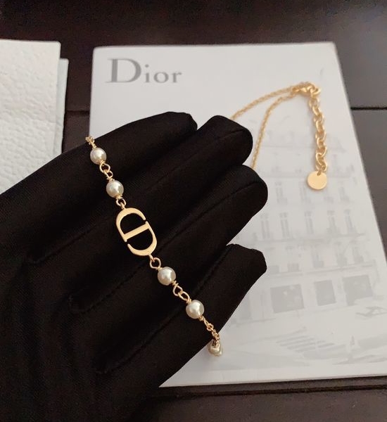 Christian Dior CD CD Pearl Necklace