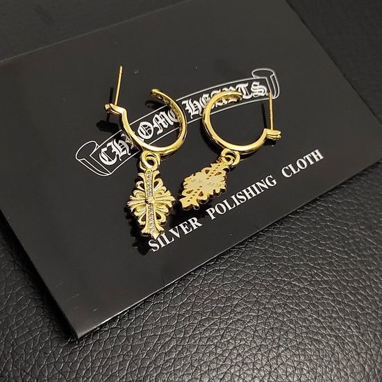 Chrome Hearts Stylish Retro Dangle Earrings