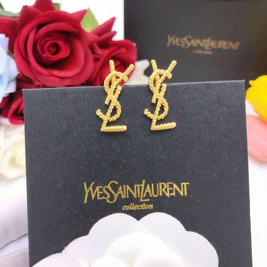 Yves Saint Laurent YSL YSL Latest Twist Rope Earrings
