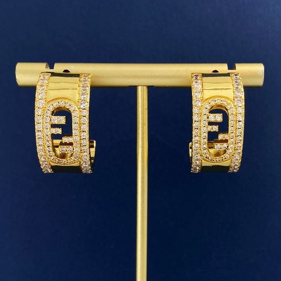 Fendi Open Adjustable Bangle Bracelet
