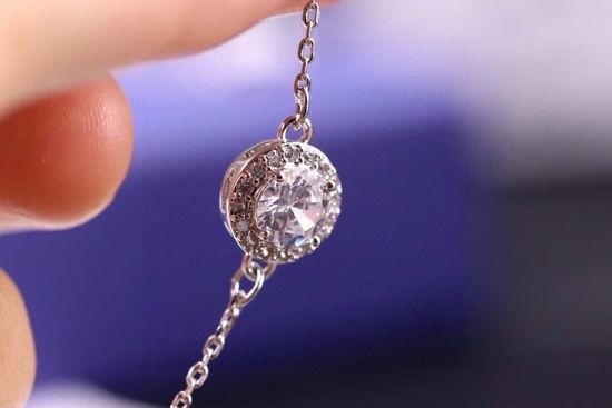 Swarovski Solitaire Adjustable Bracelet Shiny Jewelry