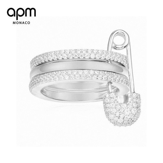 Apm monaco Three Interlocking Pin Rings