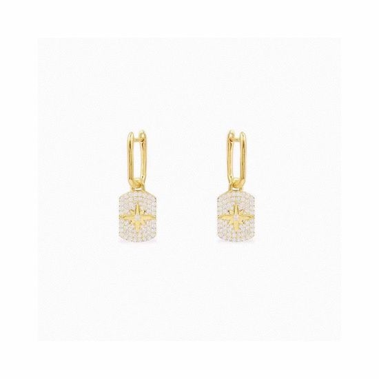 Apm monaco Detachable Star Pendant Small Stud Earrings