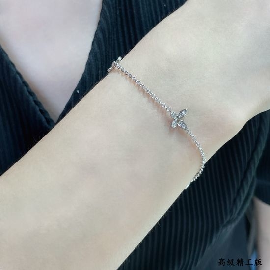 Graff Three Butterfly Cubic Zirconia Bracelet