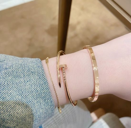 Cartier Slim Smooth Nail Bangle
