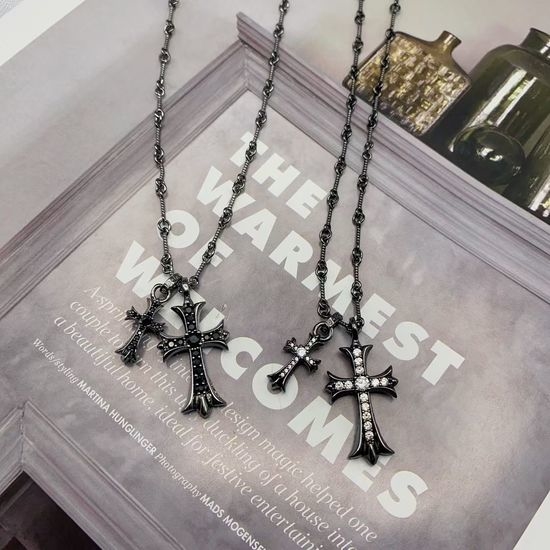 Chrome Hearts Cross Pendant Necklace